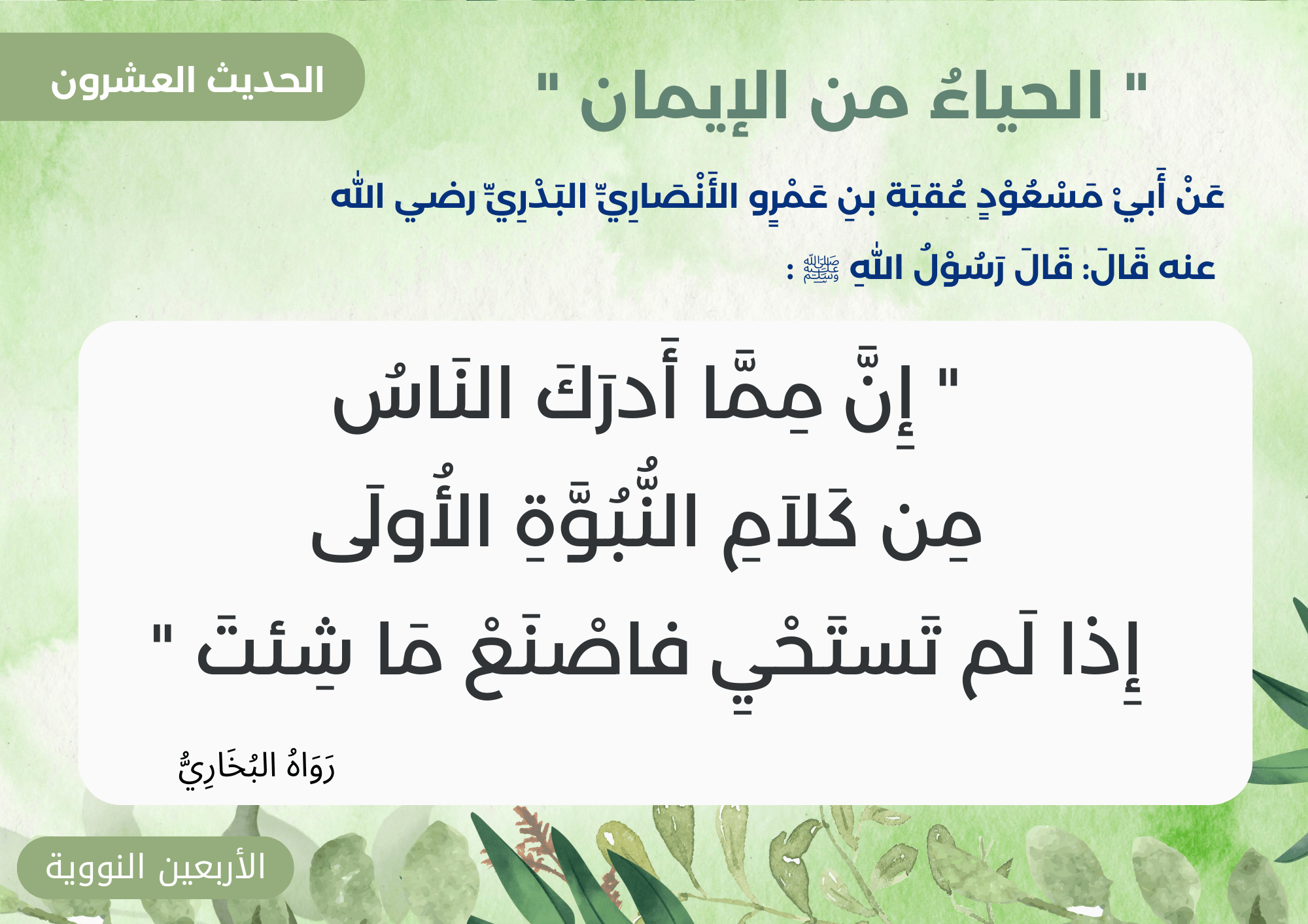 الأربعون نووية 