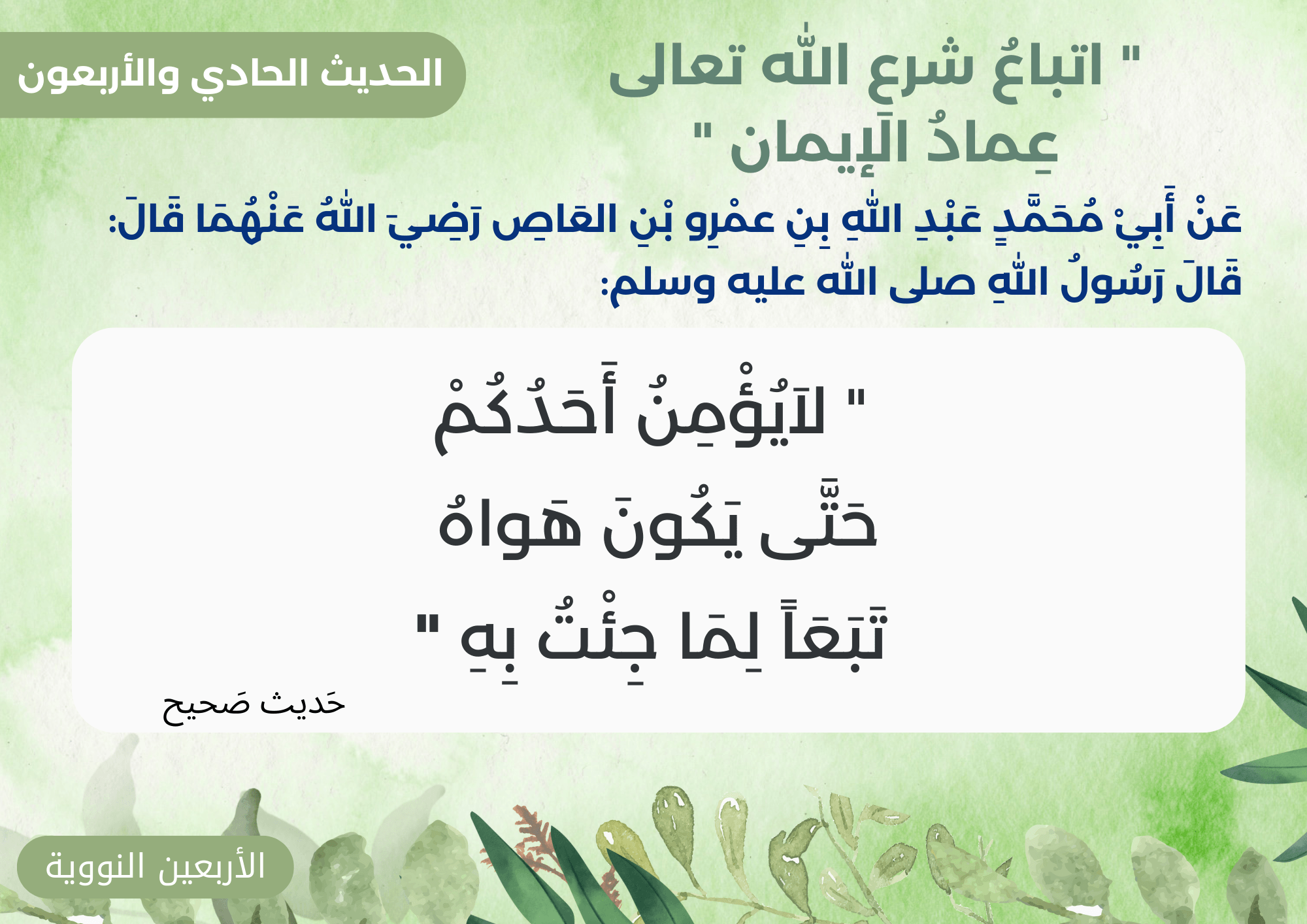 الأربعون نووية 