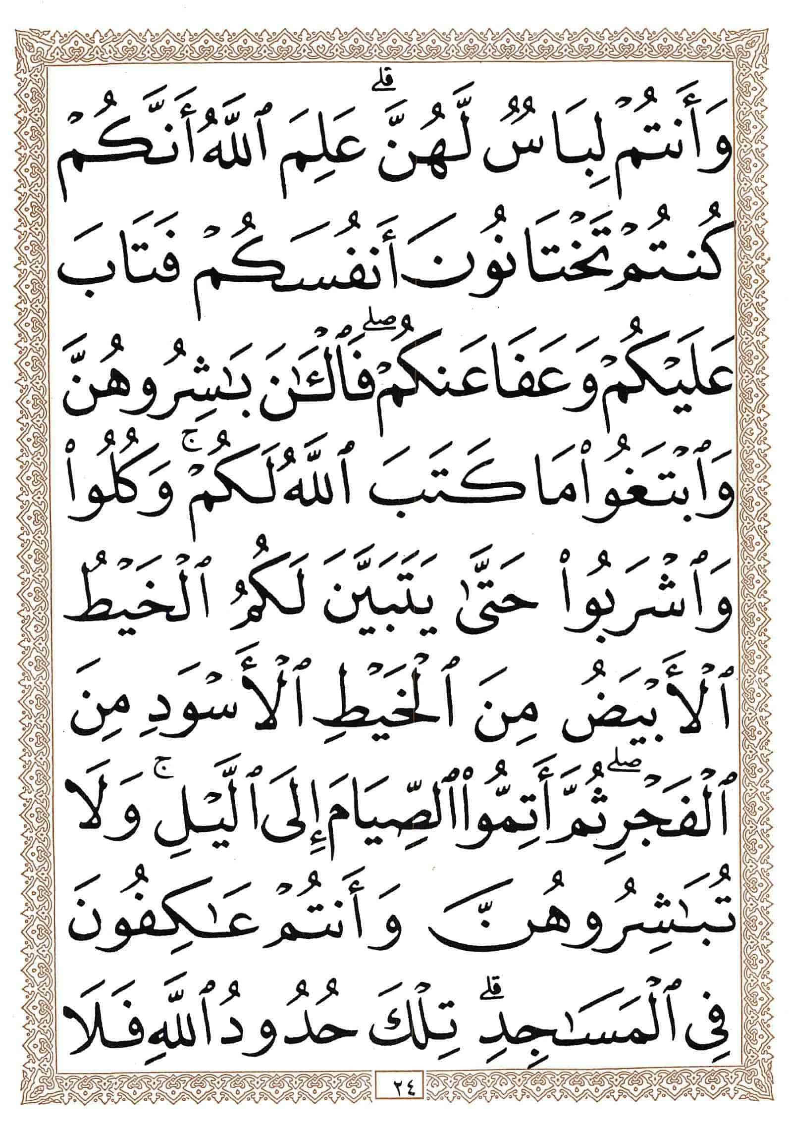 صفحة رقم 24 من قرآن الهاتف الجزء 2