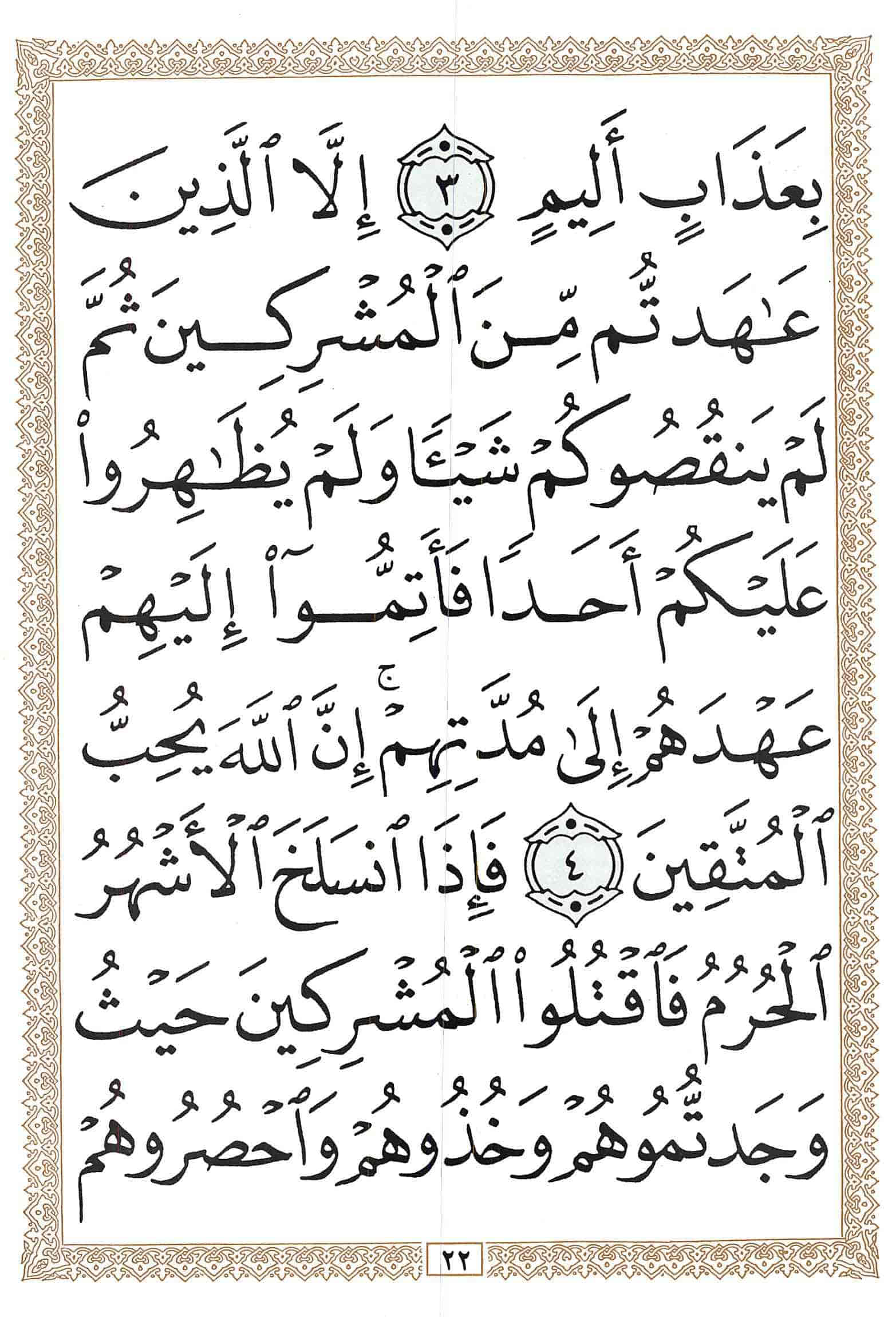 صفحة رقم 22 من قرآن الهاتف الجزء 10