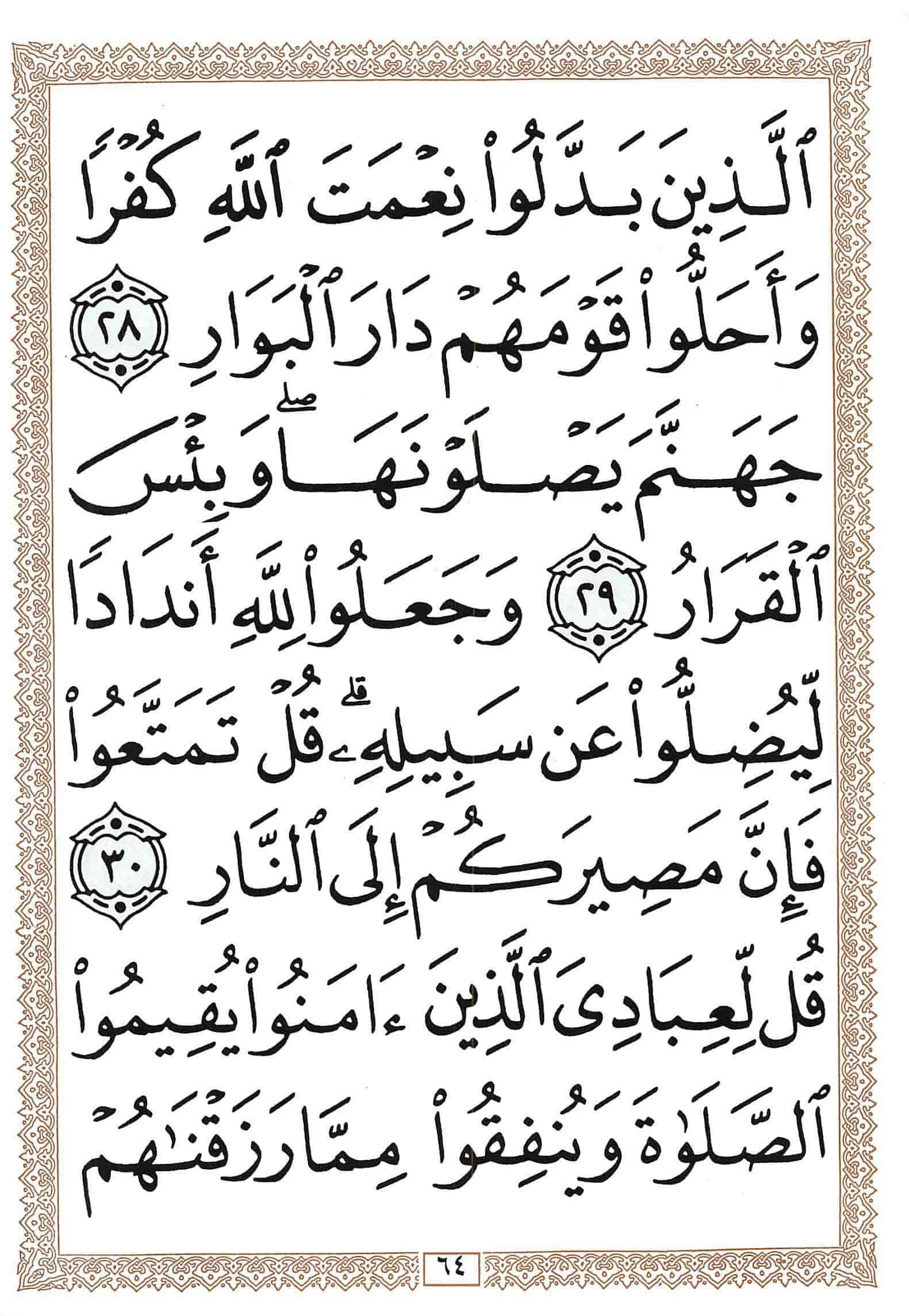 صفحة رقم 64 من قرآن الهاتف الجزء 13
