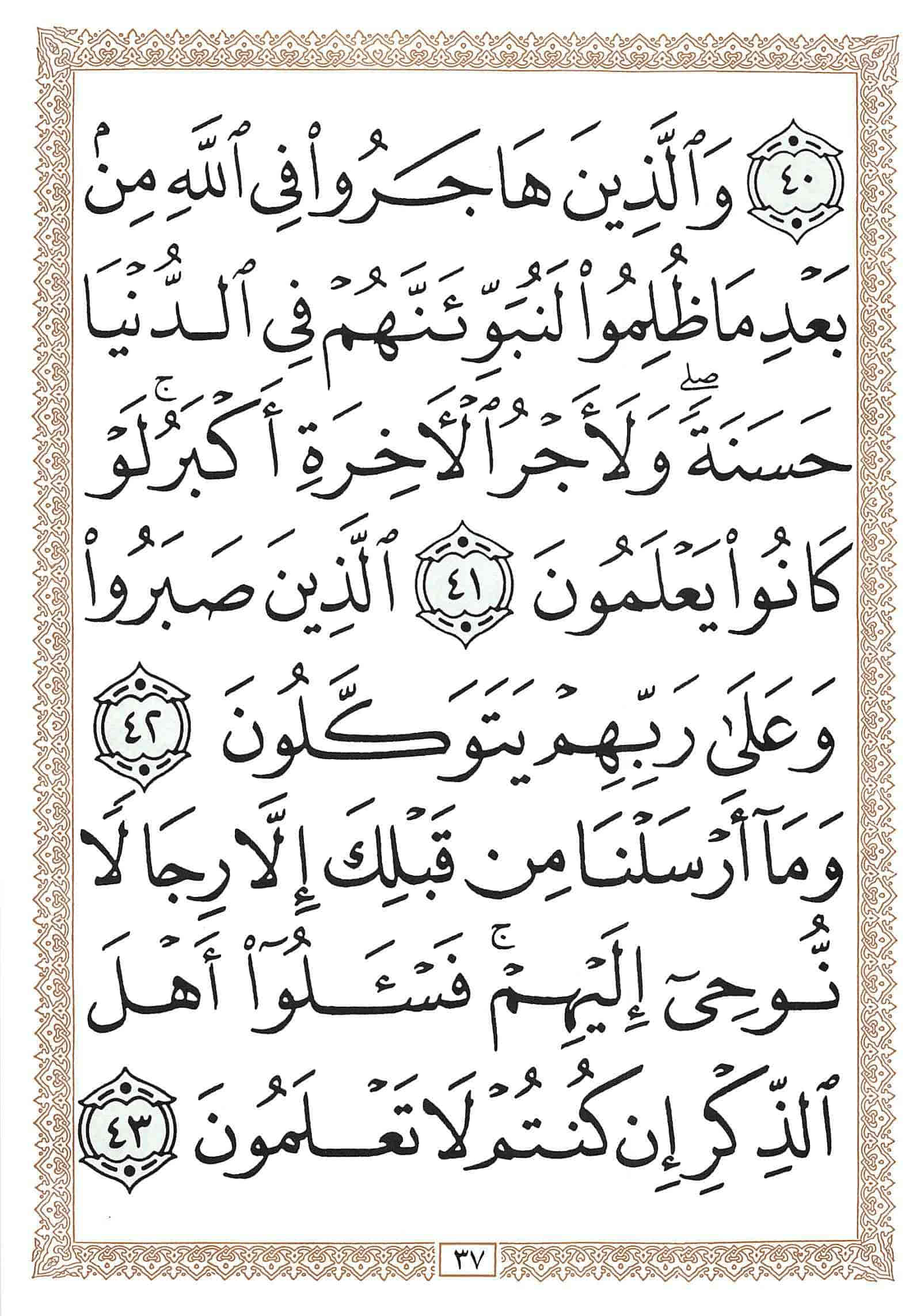 صفحة رقم 37 من قرآن الهاتف الجزء 14