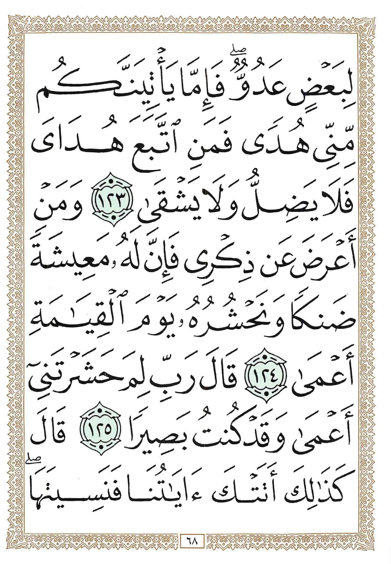 صفحة رقم 68 من قرآن الهاتف الجزء 16