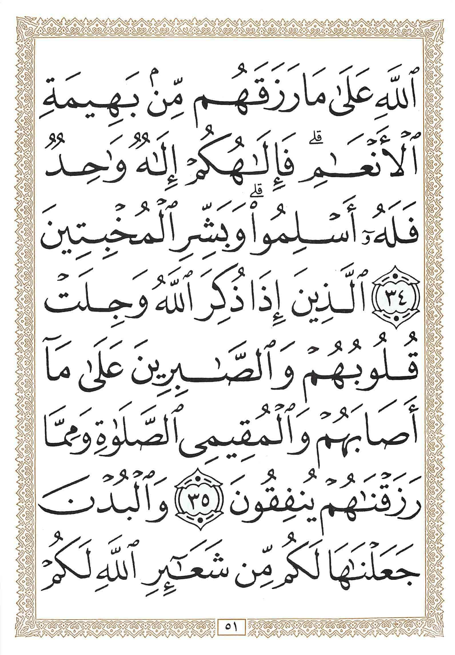صفحة رقم 51 من قرآن الهاتف الجزء 17