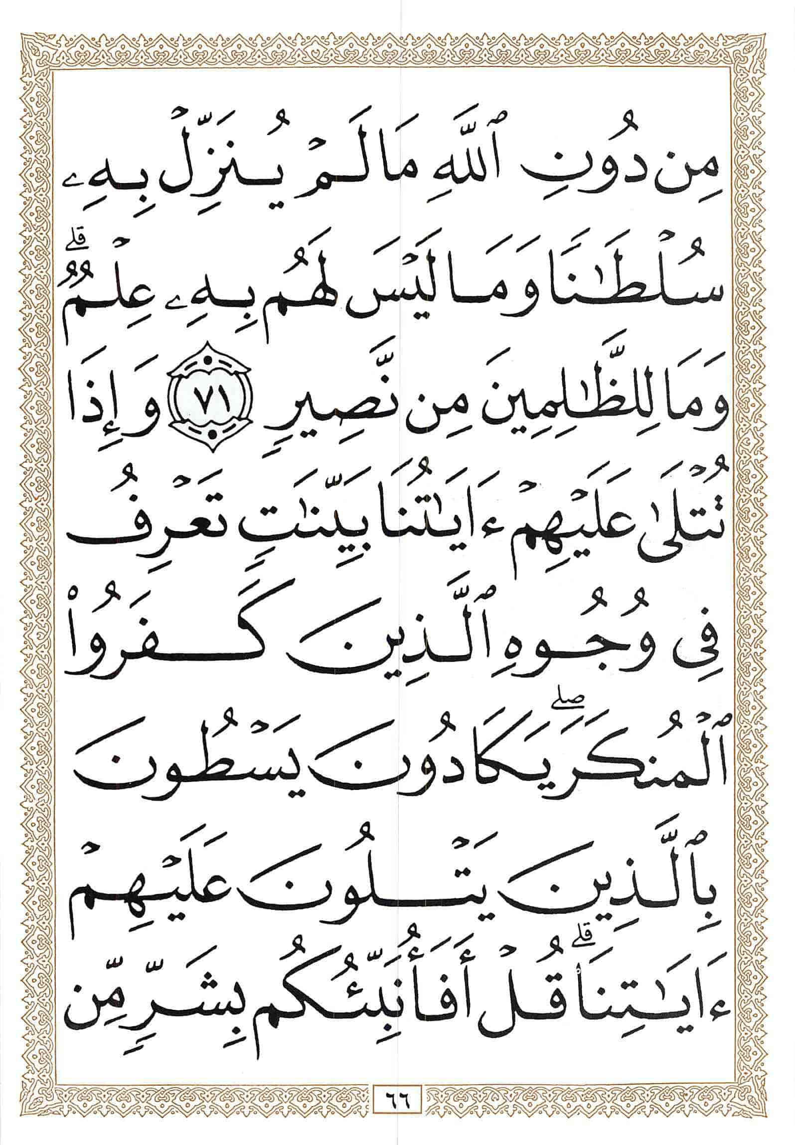 صفحة رقم 66 من قرآن الهاتف الجزء 17