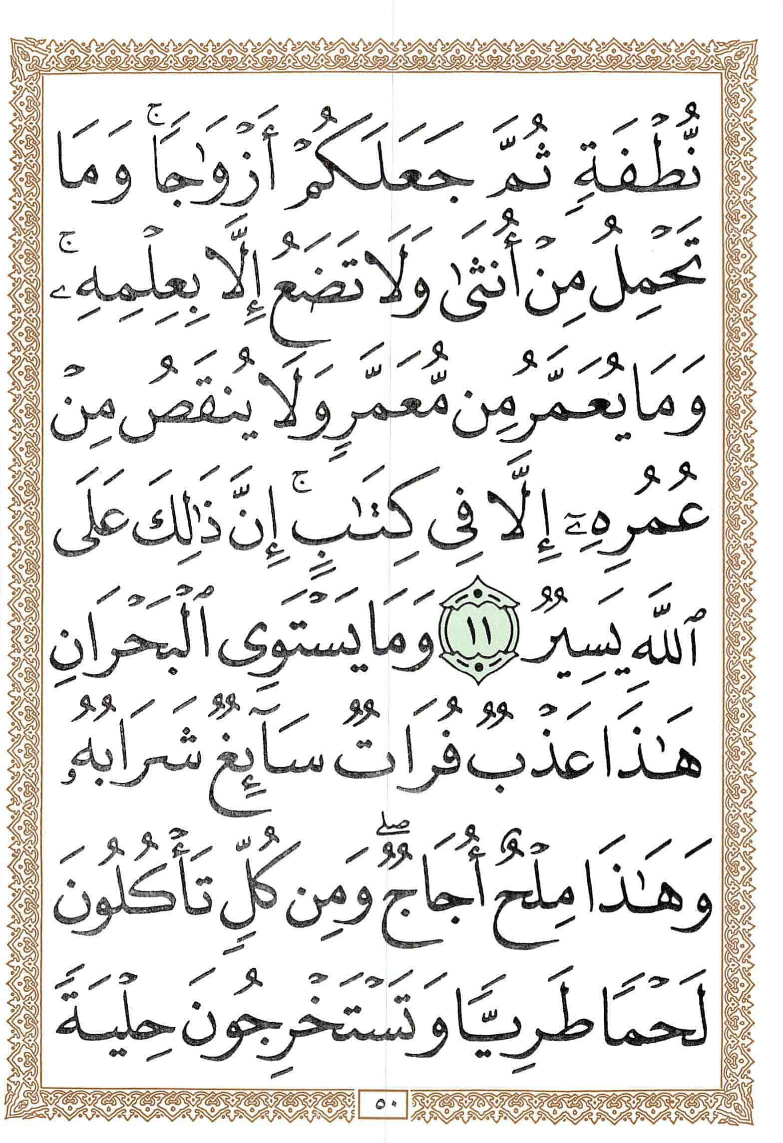 صفحة رقم 50 من قرآن الهاتف الجزء 22