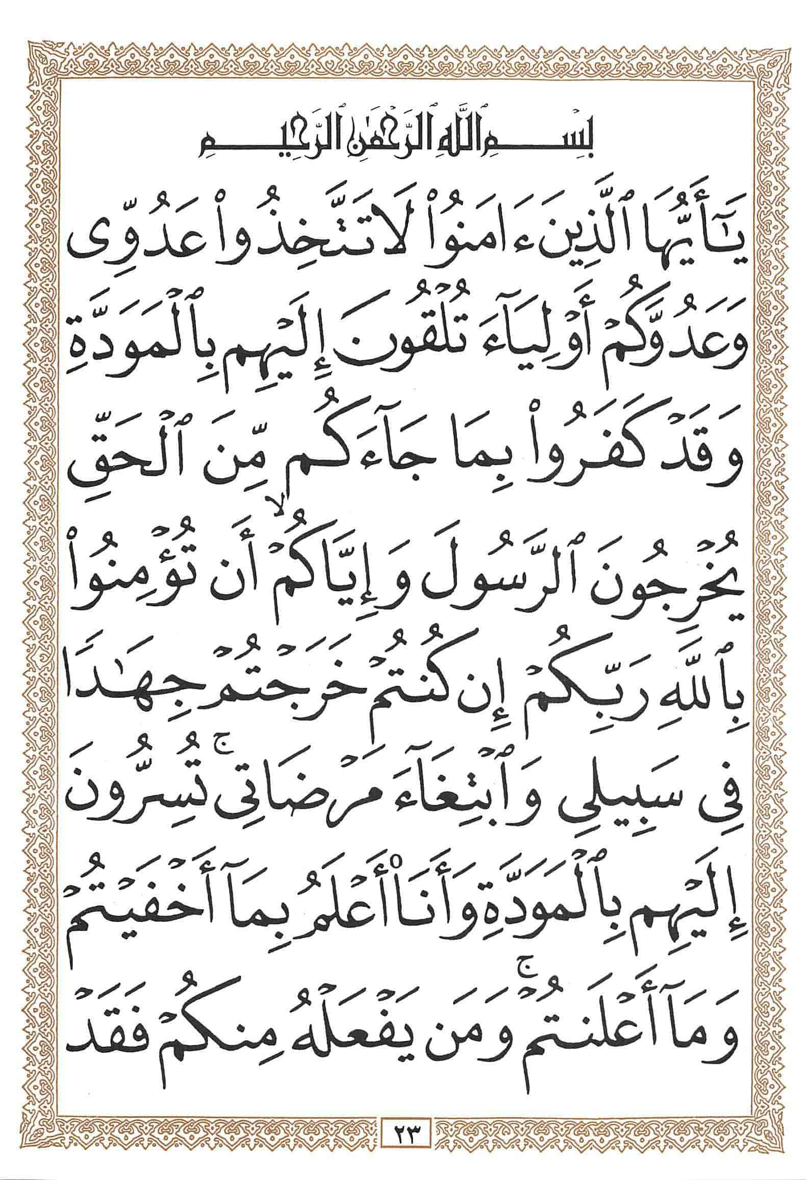 صفحة رقم 23 من قرآن الهاتف الجزء 28