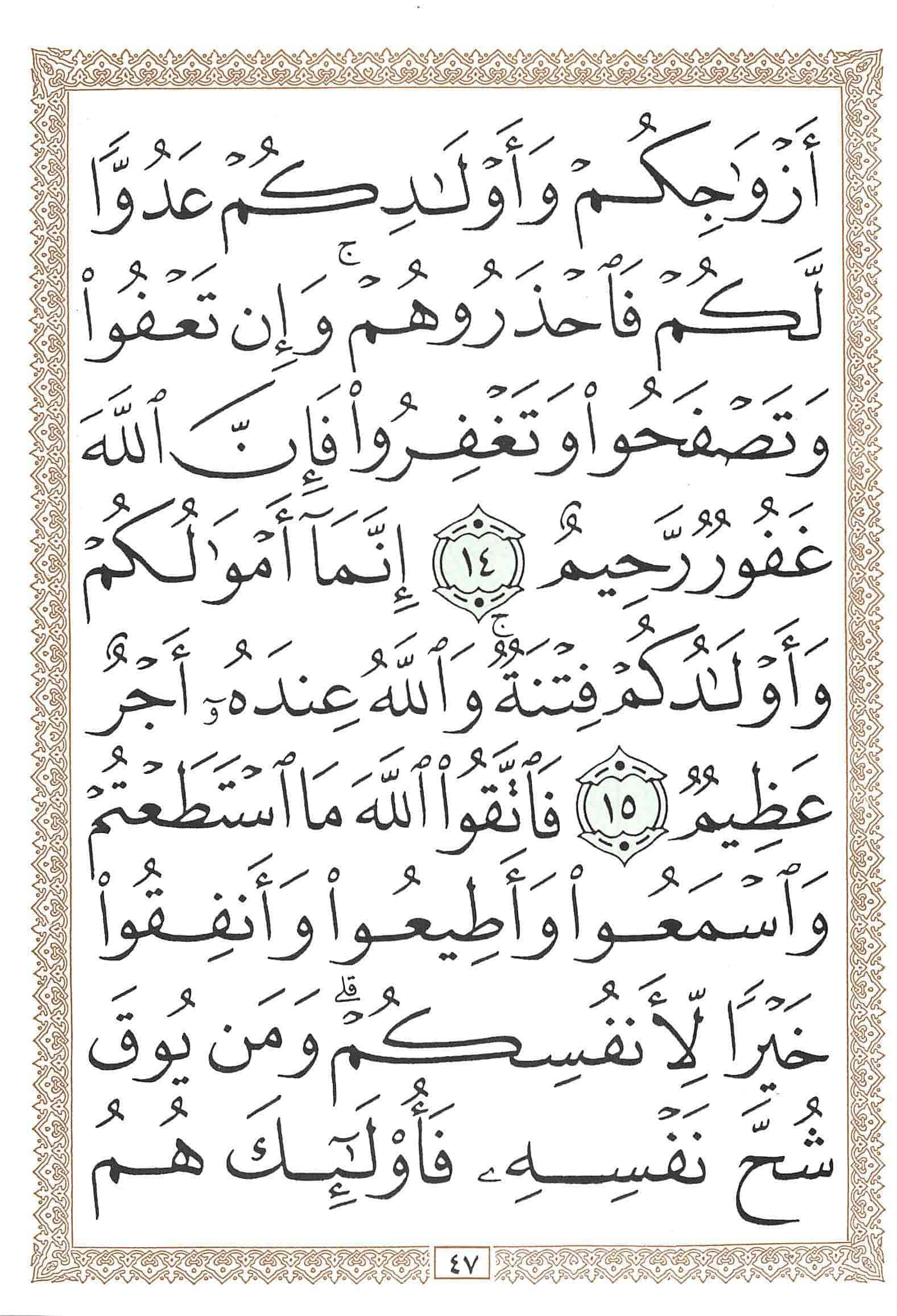 صفحة رقم 47 من قرآن الهاتف الجزء 28