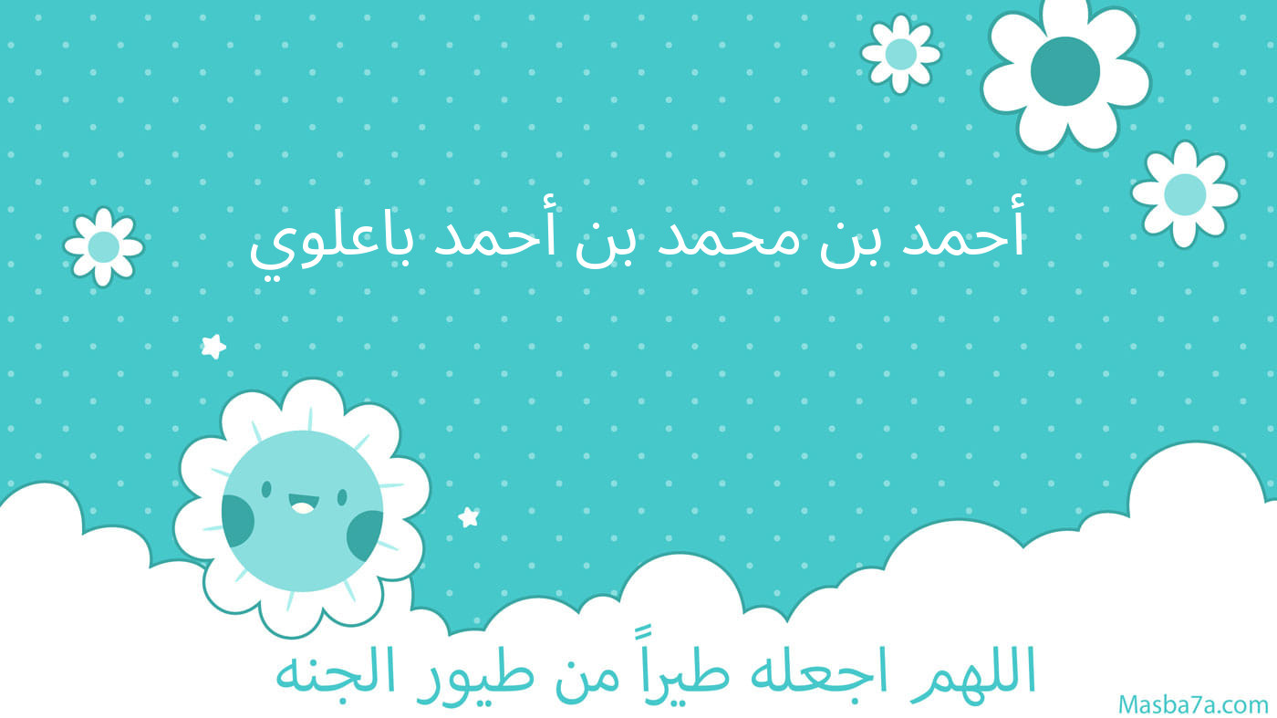 أحمد بن محمد بن أحمد باعلوي
